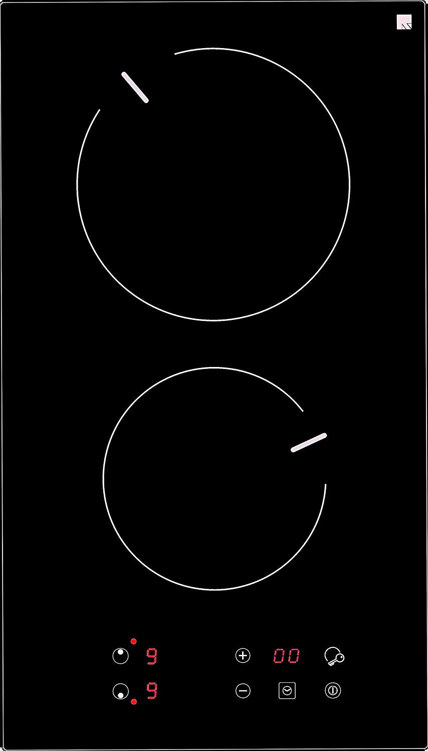 Ramblewood 2 Burner Electric Cooktop, EC2-18
